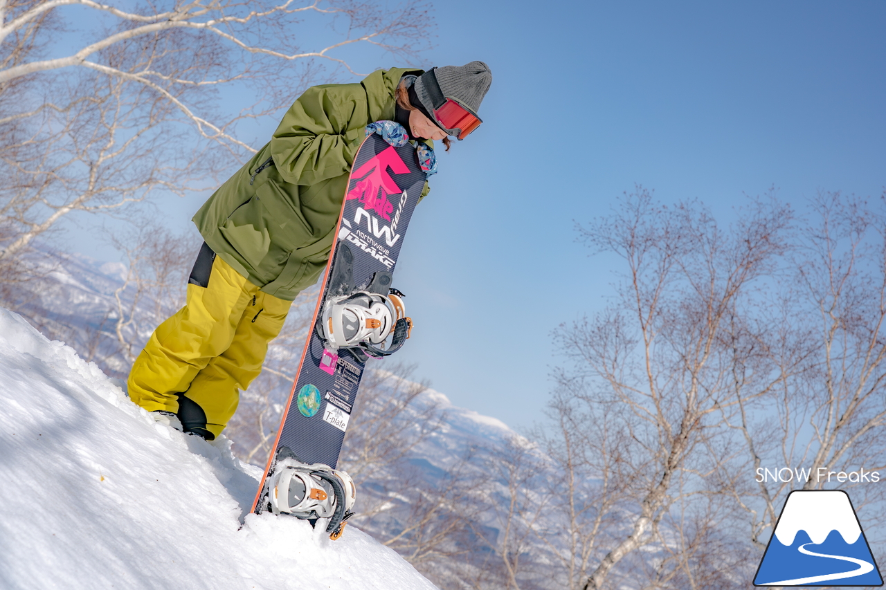 Hanako Takamatsu × SNOW Freaks SNOWBOARD PHOTOGRAPHY SESSION in Rusutsu Resort